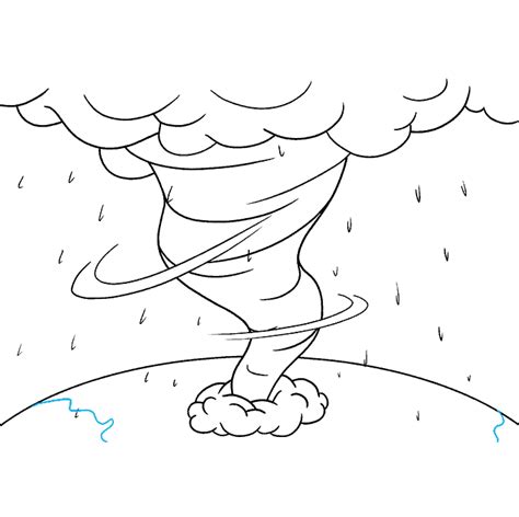 cyclone drawing easy|a Hurricane Easy Drawing Tutorial .
